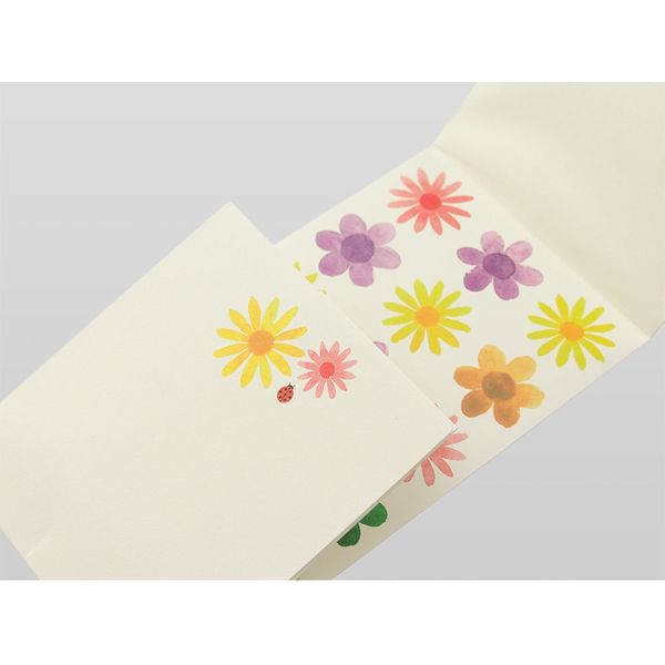 金封 出産祝 水彩 はな柄 1枚入（中袋付） 25367006 1セット（3