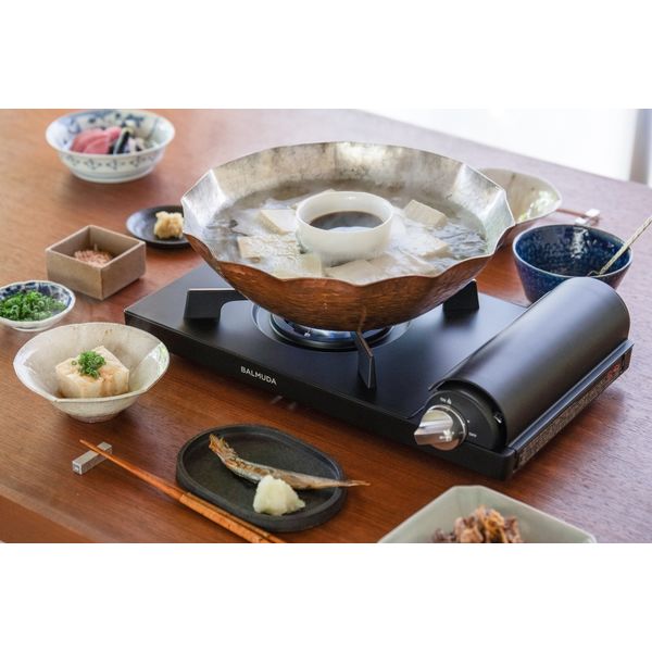 バルミューダ Table Stove KGS01JP-BK 1台 - アスクル
