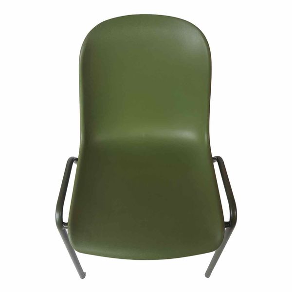 会議用チェアELENA ワントーン オリーブ 1脚 イタリア製 ミーティング