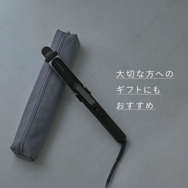 SALONIA（サロニア） スムースシャイン カールヘアアイロン