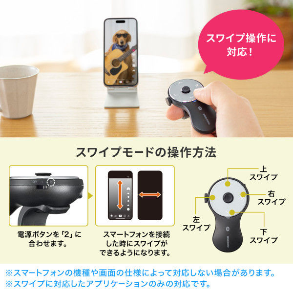 サンワサプライ Bluetooth リングマウス（スクロール付） MAー