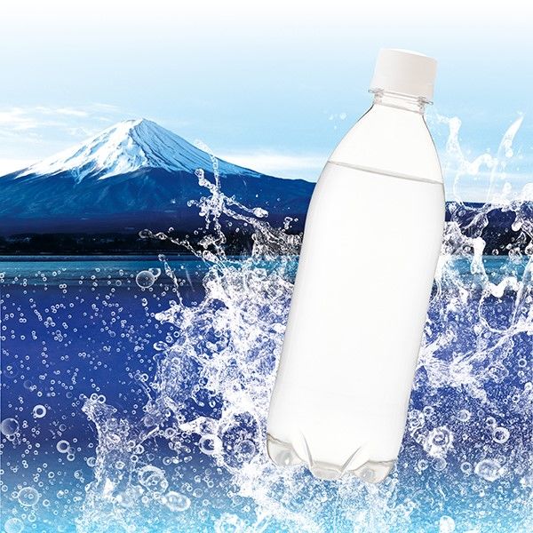 アイリスフーズ 富士山の強炭酸水 ラベルレス 1L 1セット（15本