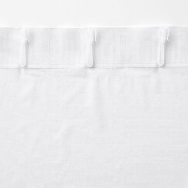 防カビポリエステル　ノンプリーツレースカーテン　100×198cm 防カビ ポリエステルノンプリーツレースカーテン | 無印良品
