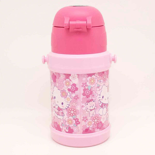 owala ハローキティ 水筒 ピンク 32oz 950ml HK Owala 32oz Pink Water Bottle, Sanrio Inspired Hello Kitty