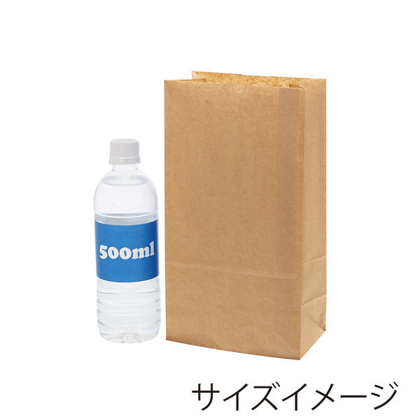 福助工業 - 耐油袋ミニ 未晒無地 業務用 3950枚 福助工業 0200001 福助工業 惣菜袋 耐油袋 ミニ 未晒無地 0200001 1ケース(4000個