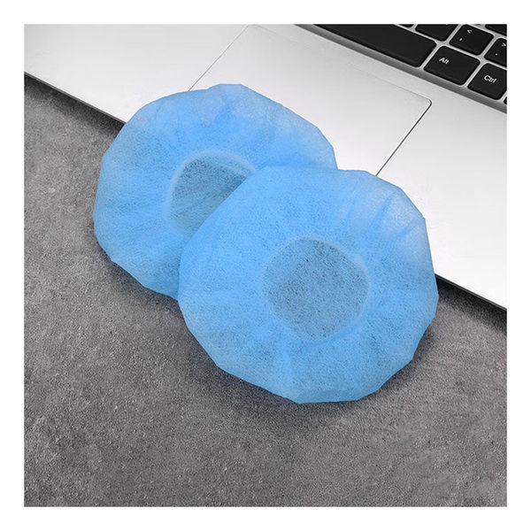 セーフラン安全用品 使い捨てイヤーマフカバー 青 300枚(左右兼用