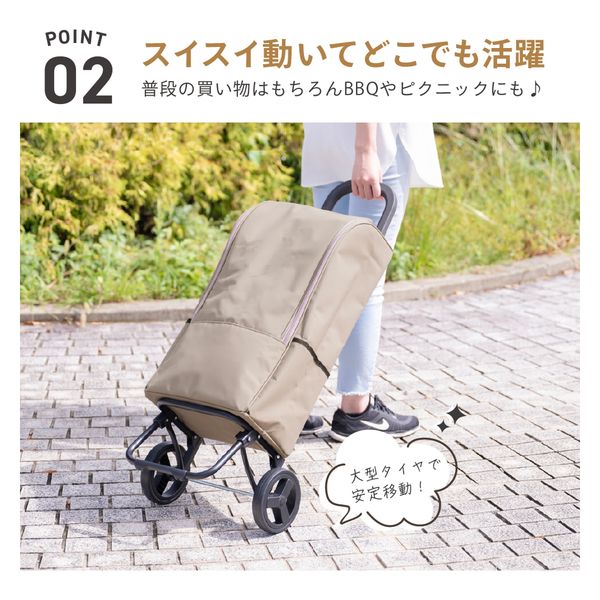 武田コーポレーション 保温保冷シッョピングカートGY BSC-2 1箱(4個入