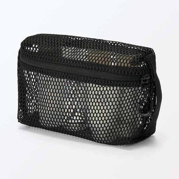 無印良品 立体メッシュケース 黒 S 約11×16×5cm 良品計画