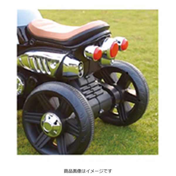 池商 こども用電動乗用 3輪ミニバイク RA-3WRO レッド RA-3WRO