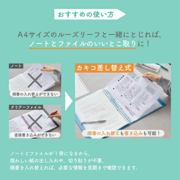 ムシキングまとめ売り、ファイル3冊弱分 キングファイルG GXシリーズ A4タテ とじ厚50mm背幅66mm 青