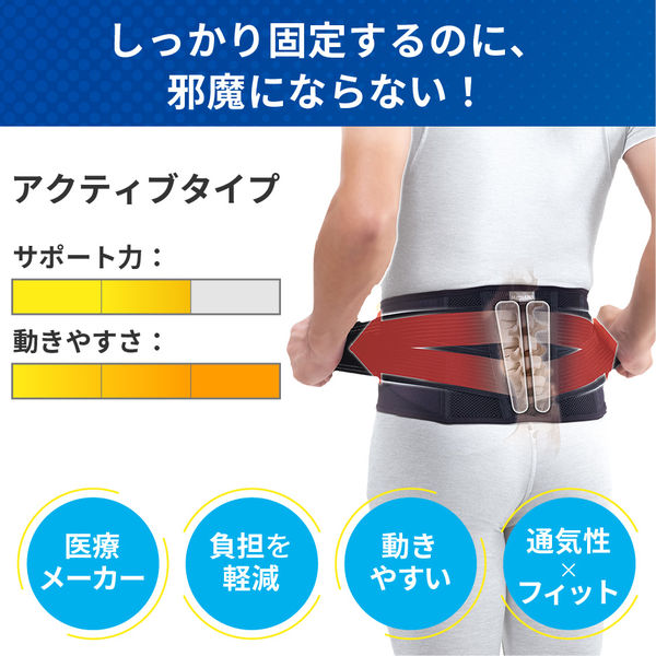 メディエイド しっかり腰 アクティブ M 338102 日本シグマックス 腰
