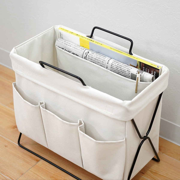 東洋ケース 荷物置き リビングラック 折りたたみ ファブリック