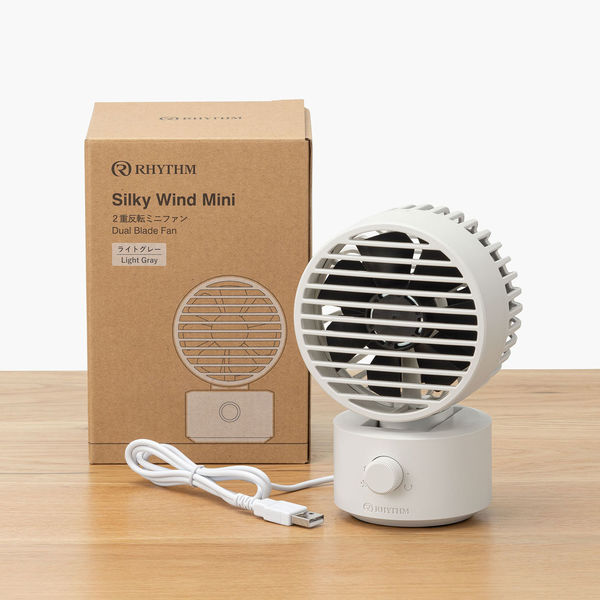 リズム Silky Wind Mini 9ZF038RH08 1個 - アスクル
