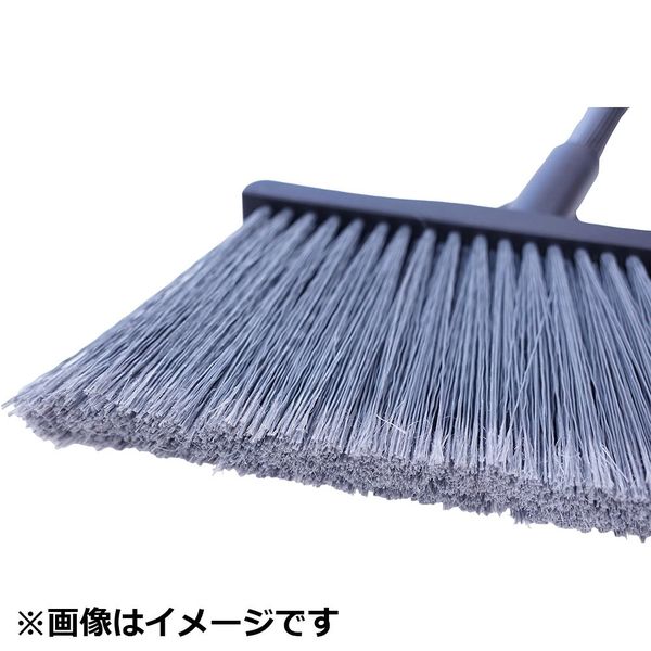 藤原産業 千吉 現場・先割れ化繊ホーキ 短柄 SGBー24 1セット(4