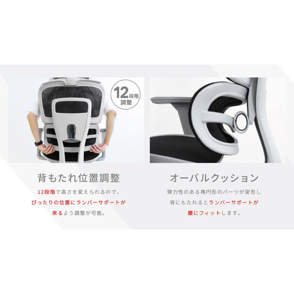 ネットフォース ダイナミクス Proチェア ヘッドレスト付 ハンガー付 