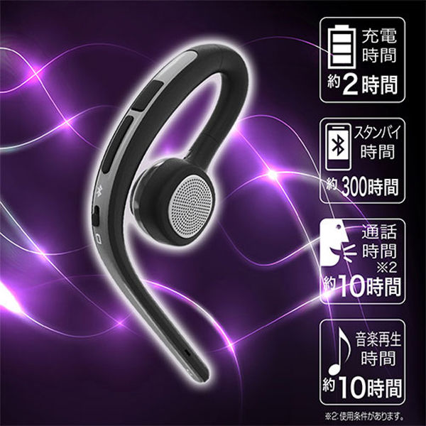 セイワ Bluetoothワイヤレスイヤホンマイク BTE-144 1個（直送品