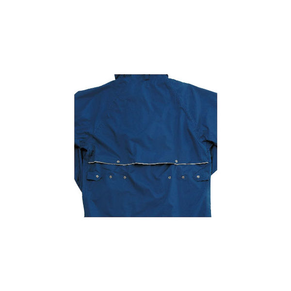 カジメイク エントラントレインコート シルバー M 726071M 保護具 作業