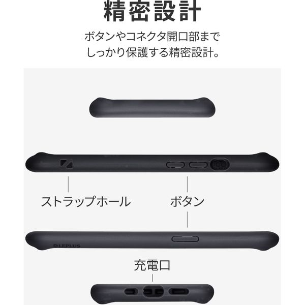 iPhone 13 Pro ケース カバー 耐衝撃ハイブリッドケース Cleary