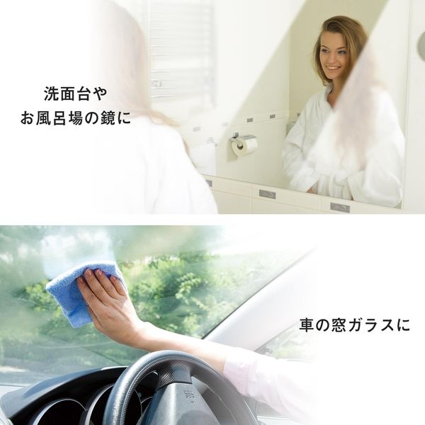 コモライフ 視界スッキリくもり止めクロス2枚組 217581 1セット
