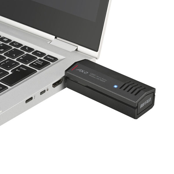 無線LAN子機 エアーステーション Wi-Fi6 11ax/ac/n/a/g/b WI-U3 無線LAN子機 エアーステーション Wi-Fi6 11ax/ac/n/a/g/b WI-U3