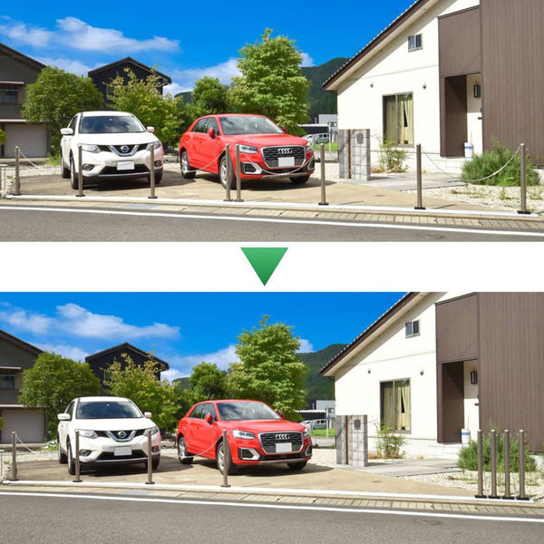 (株)TOKO カーポール ベーシックタイプ 全幅110cm(ブラック) 6300088806 1セット（直送品）