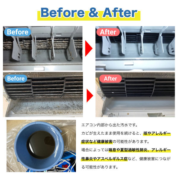 清掃サービス】エアコンクリーニング 壁掛け型 通常タイプ 1台（直送品