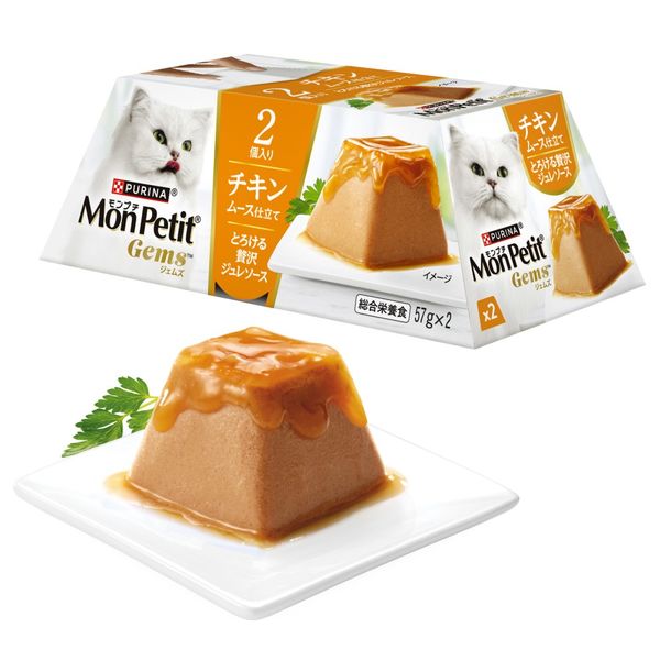 モンプチ ジェムズ チキン ムース仕立て とろける 贅沢 ジュレソース
