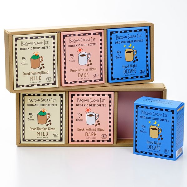手土産やプレゼントに】 オーガニック ドリップ コーヒー 6箱