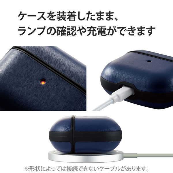 AirPods 第3世代 ケース カラビナ付 ワイヤレス充電対応