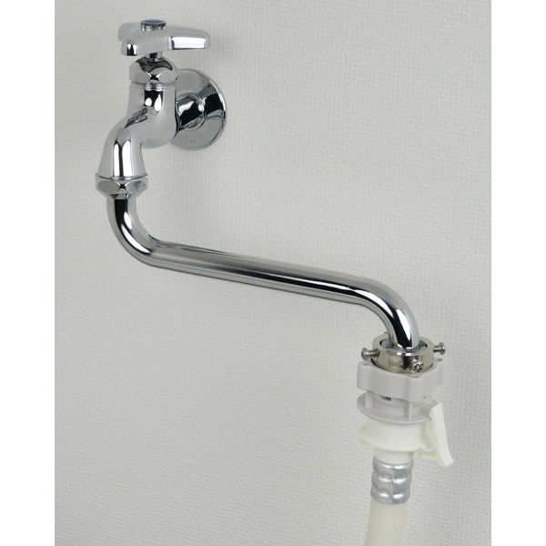 カクダイ 赤札見つけ 洗濯機用ニップル ワンタッチ給水