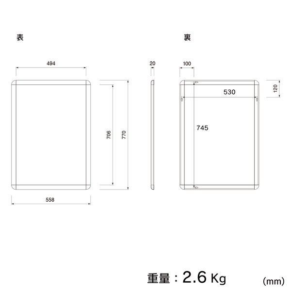 最安 KMA 1セット（5枚 K-PP32-B2S-5 シルバー B2 ポスターパネル32mm 額縁