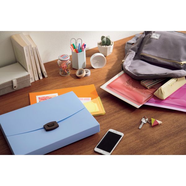 (まとめ) ライオン事務器ダブルポケットホルダー(イロキャリ) ビターショコラ WP123 1冊 (×30) ⁄imgcv⁄product⁄31⁄