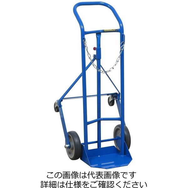 エスコ 480x1060mm/113kg ハンドトラック(ボンベ用) EA520WB-20 1台