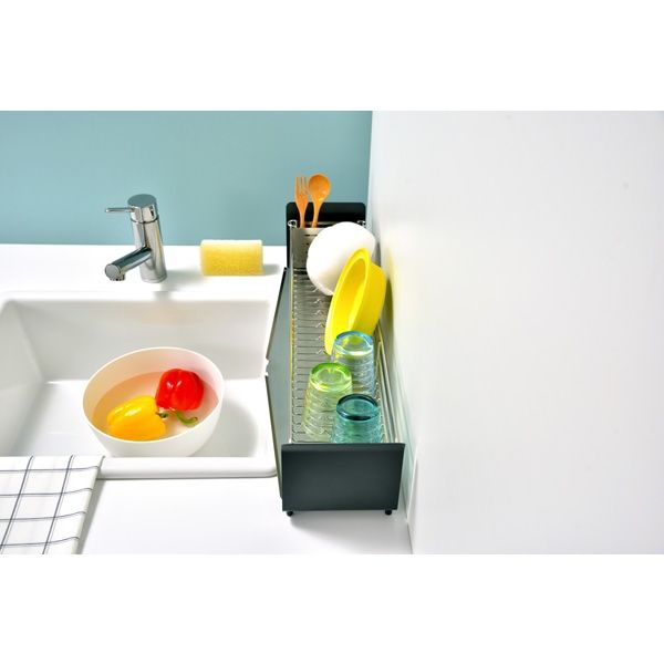 ウタウ 水切りラック ロングタイプ カームグレー SI-515003 ビーワーススタイル UtaU 水切りラックロング カームグレー SI