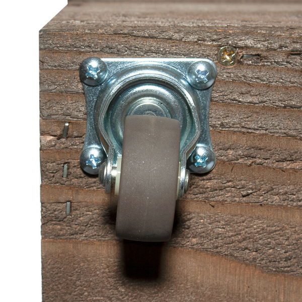 リーフ キャスター付き新りんご箱 アンティーク仕立て ガーデニング リーフ キャスター付き新りんご箱 アンティーク仕立て ガーデニング