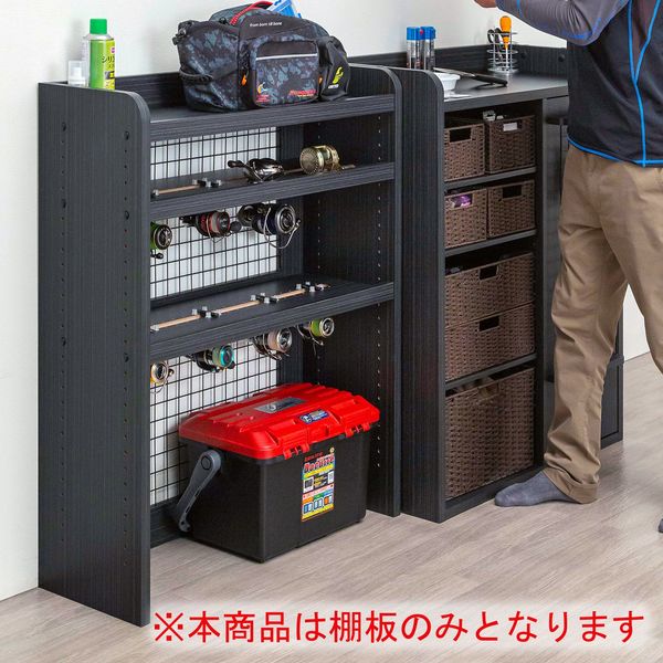 白井産業 ペスカレージ 釣り具収納用 リール棚 幅753×奥行271×高さ38mm