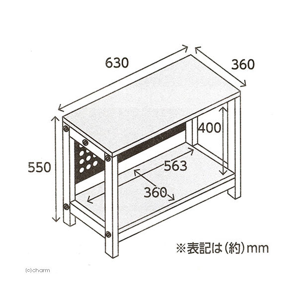 ニッソー ウッドデコスタンド 630 4975637206513 1個（直送品