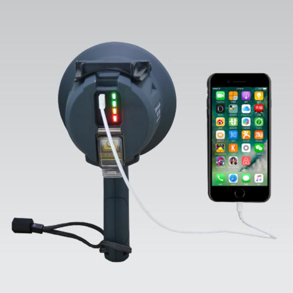 グッド・グッズ LEDサーチライト 充電式 YC-15G 1個 - アスクル