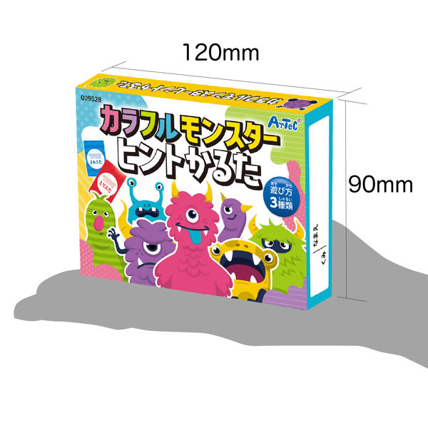 アーテック カラフルモンスターヒントかるた 9528 1個 - アスクル