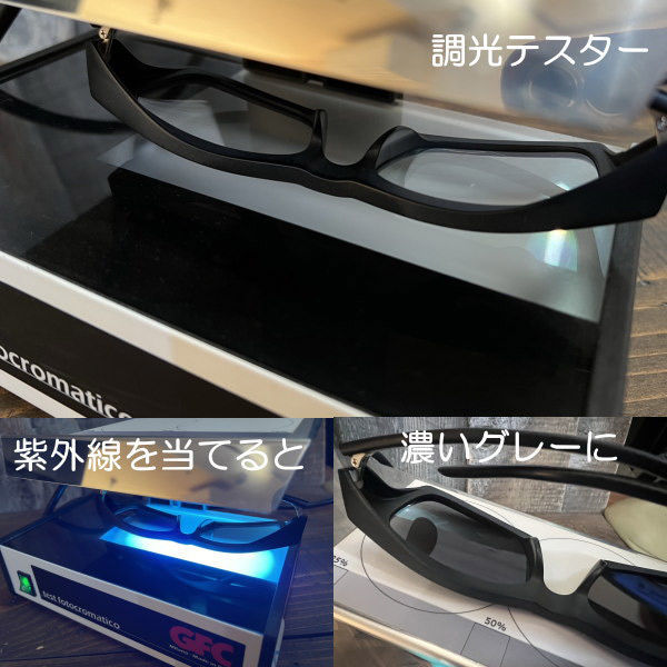 メディアワールド B-SHADE 調光サングラス ブラックマット