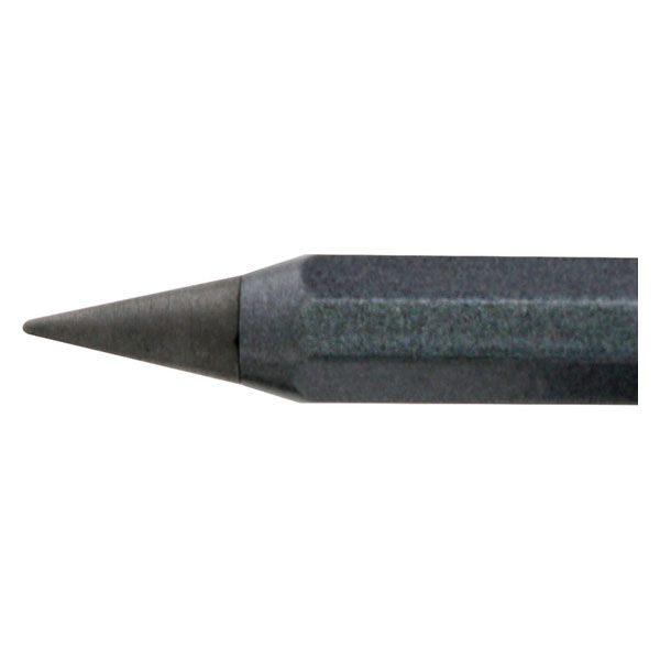 メタルペンシル metacil（メタシル）メタリックグレー S4482646 1本 サンスター文具 削らない鉛筆 金属鉛筆 - アスクル