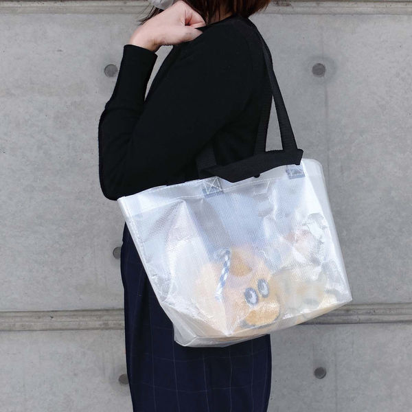 丸玉工業 ラミクロスバッグ 2WAY トートS（WHITE) 90371301 1