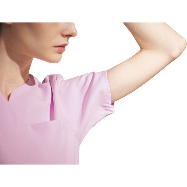 フォーク ワコール レディーススクラブ 上下セット ダークネイビー Sサイズ ワコールHIコレクション 白衣・スクラブ｜医療用白衣・介護