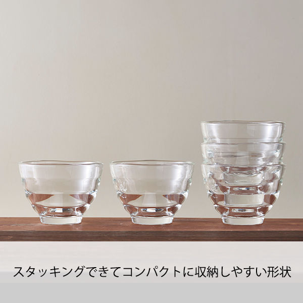 HARIO(ハリオ)耐熱ガラス製 茶茶急須 丸セット(急須 450ml 1個 + カップ 5個)1個