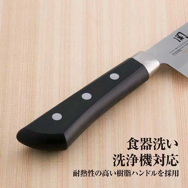 セール】関孫六 茜 小三徳包丁 145mm ステンレス三層鋼 日本製