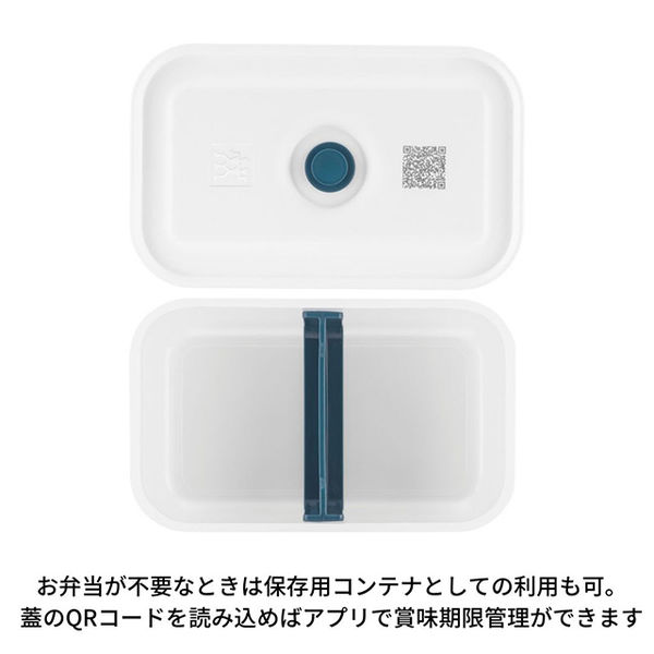 フレッシュ＆セーブ 真空ランチボックス M ブルー 800ml 1個