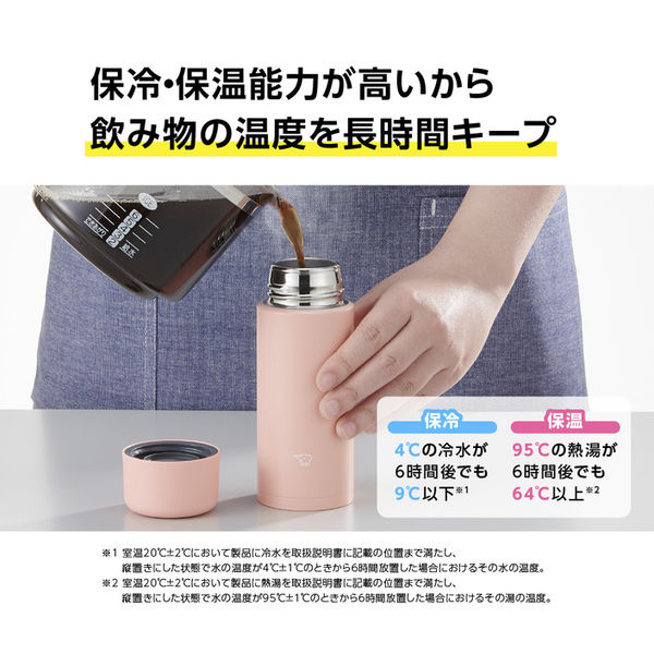 ZOJIRUSHI（象印）ステンレスマグ 水筒 250ml ソフトターコイズ SM-MA25-AL 1個 - アスクル