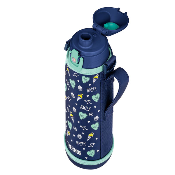 サーモス（THERMOS）真空断熱2ウェイボトル ネイビーグリーン