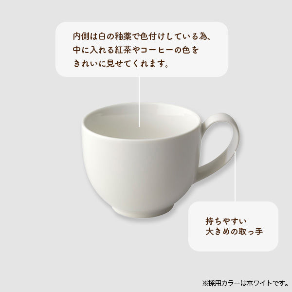 FORLIFE（フォーライフ） Qティーカップ with ハンドル