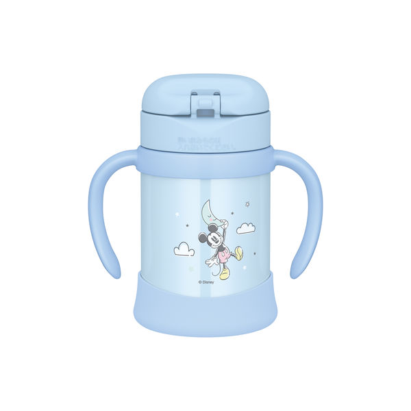 サーモス まほうびんのベビーストローマグ 250ml パステルブルー